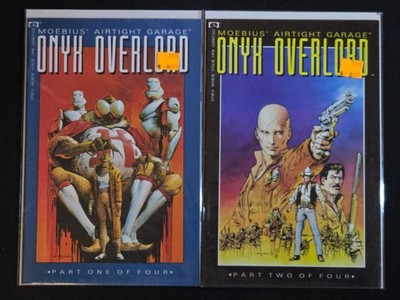 (LOT 2) Onyx Overlord Issues 1 and 2  Epic Comics Vintage Collection 1992 VFNM