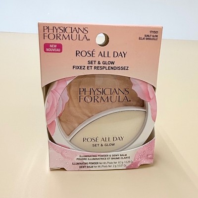 Physicians Formula Rose All Day Set & Glow Sunlit Glow 1711501 Powder & Balm Duo