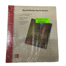 Loose Leaf Version for Essentials of Biology by Sylvia S. Mader Michael NEW SEAL