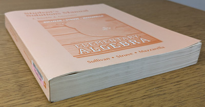 Student's Solutions Manual for Elementary Algebra 3rd Edition, Sullivan & Struve