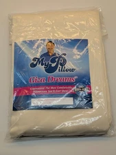 My Pillow Ivory BODY Pillowcase 22" X 57" Thread Count 400 NEW