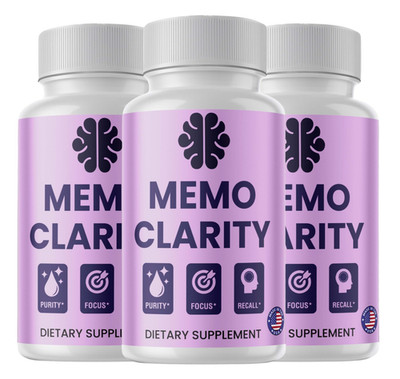 (3 Pack) Memo Clarity - MemoClarity Brain Supplement to Support Memory Clarity