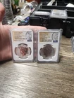 2024-S Reverse Proof $1 Morgan and Peace Dollar 2-Coin Set NGC Reverse PF 70