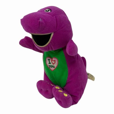 Barney The Purple Dinosaur 9 inch Singing I LOVE YOU Song TESTED
