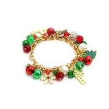 With Cute Pendants - Perfect Gift Colorful Charm Bracelet For Women And Girls
