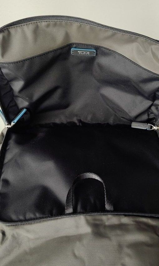 TUMI Packable Backpack Black Gray Lightweight Tra… - image 17