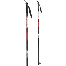 Alpina ST Cross Country Ski Poles - Black/Red - New 2025 - Pick Size
