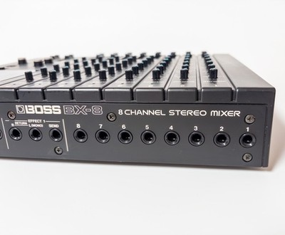 BOSS BX-8 8-Channel Stereo Analog Mixer From Japan no Adapter | eBay