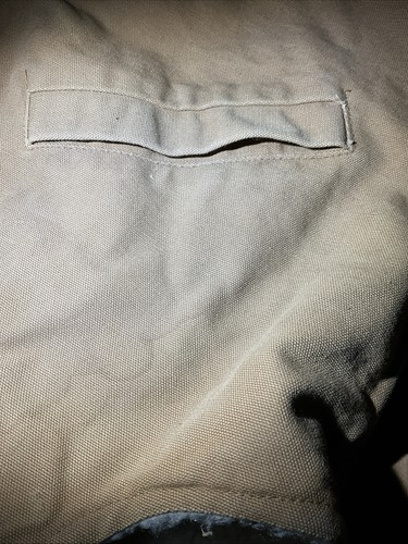 Vintage Carhartt Duck Sherpa Lined Zip Vest Made In USA Size Is A Guess XL? Read - Picture 24 of 24