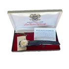 Vintage 1960s Timex Marlin 34mm Hand Wind Watch Runs