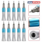 10PCS Dental Straight Low Speed Handpiece E-type Nose cone Fit Prophy Motor USA — photo 3