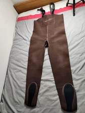 Simms Stockingfoot Waders Mens Size 44 Brown Neoprene Fly Fishing Outdoors USA