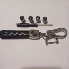 Dodge Genuine Leather Car Keyring Luxury Keyc...