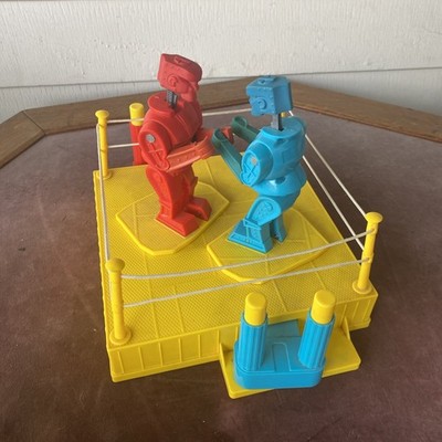 Vintage Mattel Rockem Sockem Robots Two Player Game 2001 Tested Working
