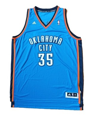Adidas Kevin Durant Oklahoma City Thunder Swingman Jersey Trikot OKC blau XXL