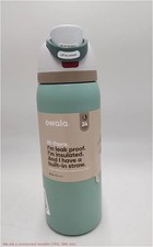 Owala 32oz FreeSip Stainless Steel Water Bottle - Misty Meadows READ DESCRIPTION