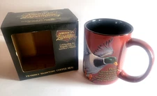 Wildlife Mug:Stoneware Mallard Coffee Mug by American Expedition