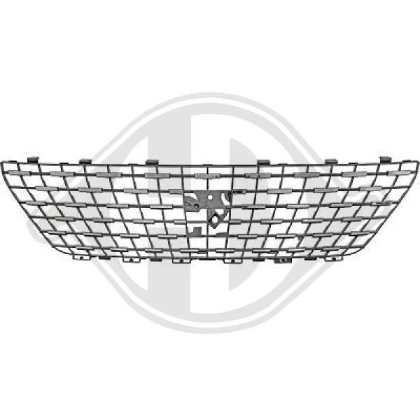 Diederichs 4236440 KüHlergitter FüR Peugeot-image