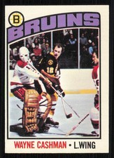 1976-77 O-Pee-Chee #165 Wayne Cashman