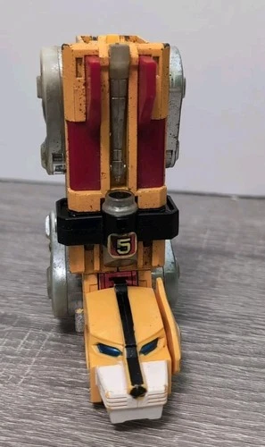 Voltron DieCast 1981 Yellow Lion Metal Vintage Golion Parts Figure Incomplete