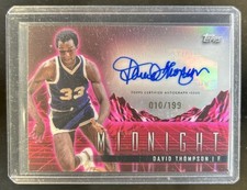 2023-24 Topps Midnight David Thompson Horizon Signatures Twilight Auto #/199