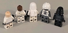 LEGO Star Wars Minifigure Lot Of 5 AT-AT Driver Finn Snowtrooper Clone Shadow
