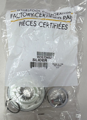 New Genuine OEM Whirlpool Slider W10734521