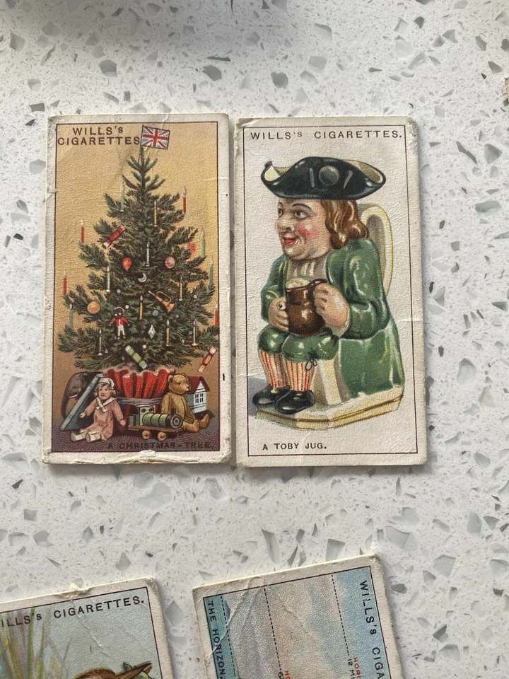 Cigarette Card Bundle Joblot Vintage Wills Happy Family Ships Badges Wild Flower - Image 2 of 4