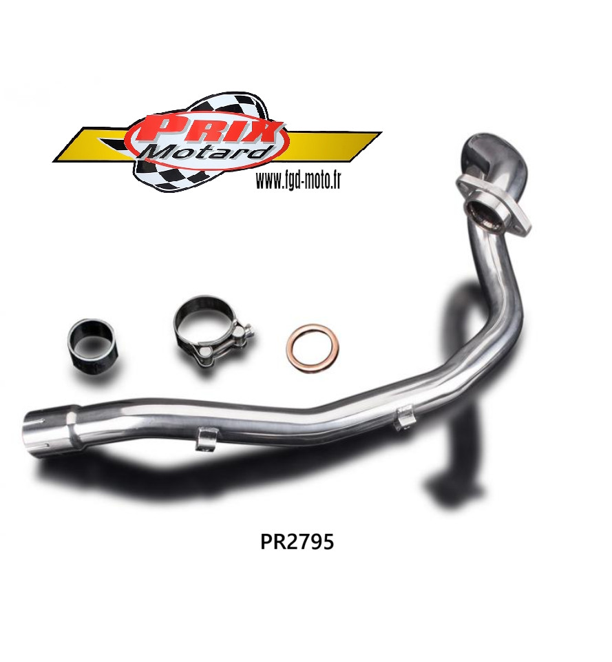 Collecteur échappement Suzuki DR 650 SE contre rouille tube inox