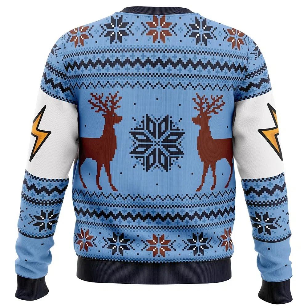 Harry Potter Retro Hogwarts Christmas Ugly Sweater