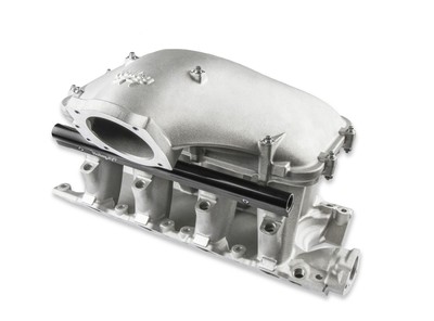 300-306 8.2'' SBF Ford Hi-Ram EFI Manifold with Side Mount Top