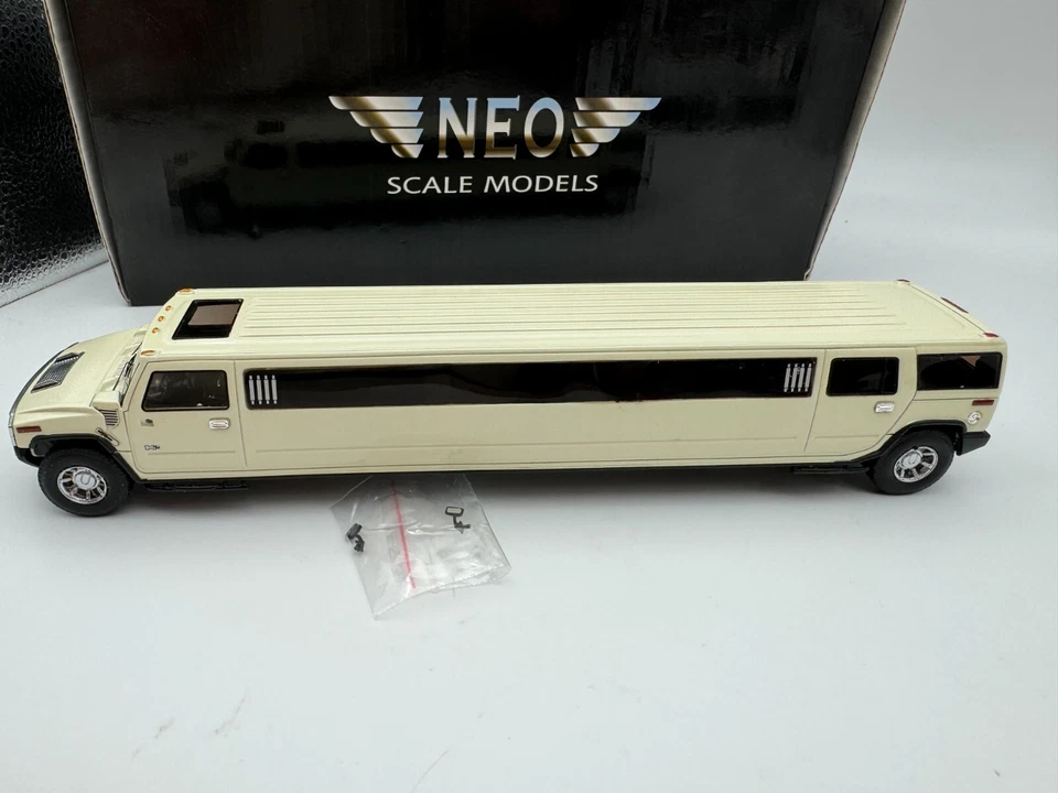 Last One Neo 1/43 Hummer H2 лимузин 1985 белый - Изображение 3 из 4