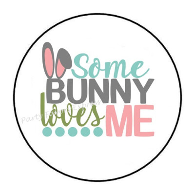 10cm Auto-Aufkleber Sticker Decal Laptop Farbe Bunny Love Me Easter bunt R2093