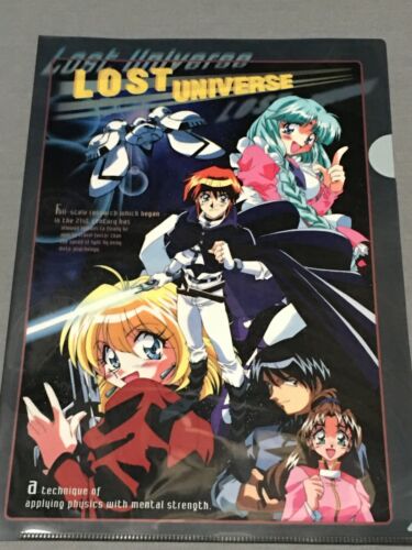 Lost Universe vintage Anime clear file folder authentic - Picture 1 of 2
