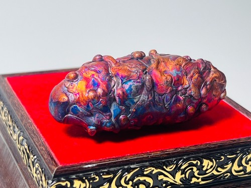 Noni Rainbow 7 colored LEKLAI Magic Stone Amulet charming Talisman Natural Rare - Picture 15 of 21