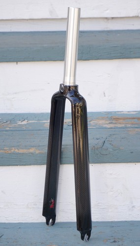 Carbon BMX Fork 20 Inch Bike Freestyle Racing 1" GT Dyno Mongoose Redline Answer - Picture 2 of 10