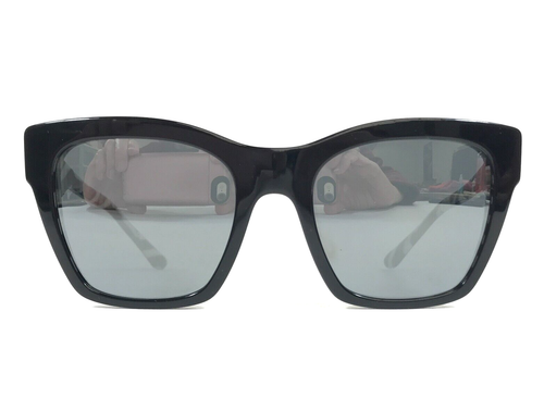 Dolce & Gabbana Sunglasses DG4384 3372/6G Black on Zebra with Grey Mirror Lenses - Picture 2 of 11