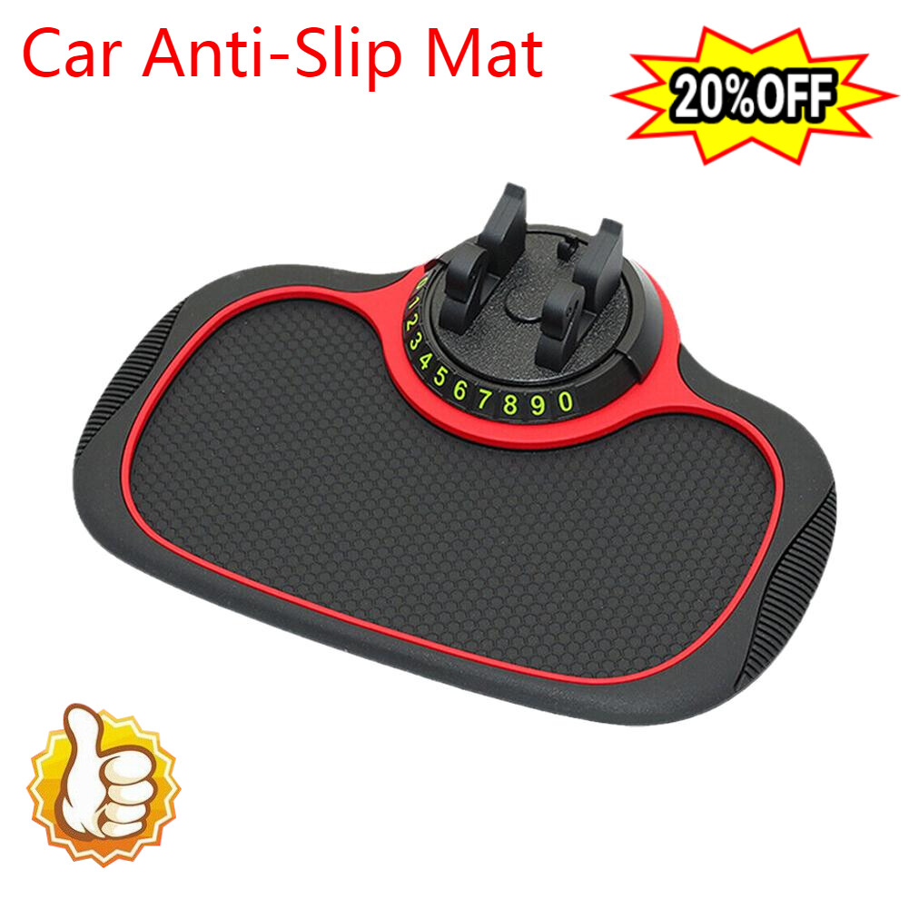 Car Anti Slip Mat Sticky Pad Phone Holder Dashboard Mount Stand Parki