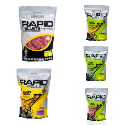 Fisch Pellets 1 kg Rapid Easy Catch 4 - 16 mm Karpfen Köder Pellet Karpfenangeln - Bild 1 von 4