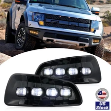 Daytime Running Light Turn Signal Fog L DRL for Ford F-150 SVT Raptor 2010-2014