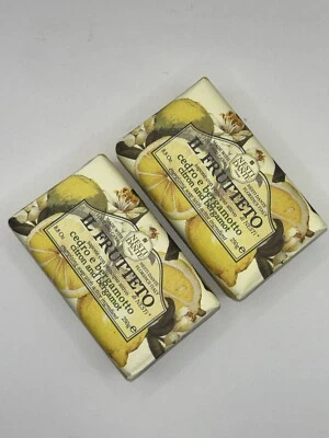Nesti Dante IL Frutteto Citron & Bergamot Energising Soap Bar 250g: 2 Pack Offer