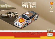 1/64 SHELL PORSCHE 911 (964) CARRERA CUP 1991 NO.7 (SPARKY X TINY X SHELL)