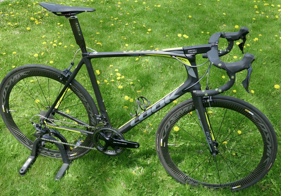 BICICLETA DE CARRETERA LOOK 675 DURA-ACE 9100 CARBONO MAVIC COSMIC TREK ENV RS 795 BLADE 785 Foto 2 de 4