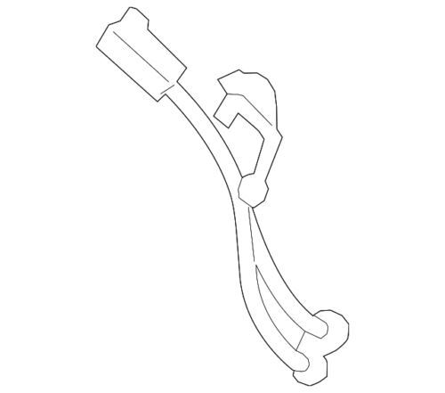 Sensor de velocidad de rueda ABS delantero para Chevrolet Cruze 2016-2019 (P/N 42686718)