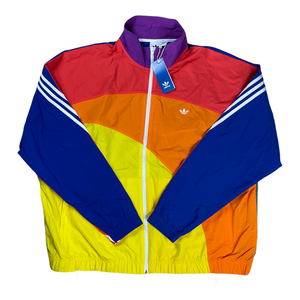 NEW Adidas Originals Men's 2XL Pride Rainbow Off-Center Jacket GD0955 XXL |  eBay
