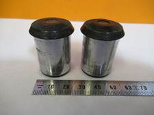 PAIR 10X BAUSCH LOMB EYEPIECE OCULAR MICROSCOPE PART AS PICTURED P2-A-128