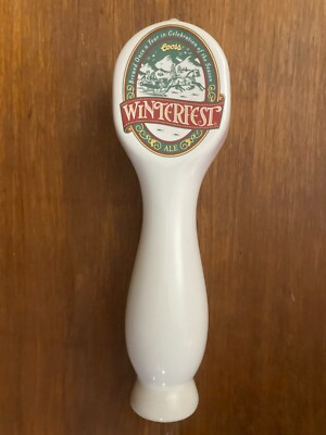 Winterfest Ale Coors Winter Fest beer tap handle Golden Colorado brewery brewing