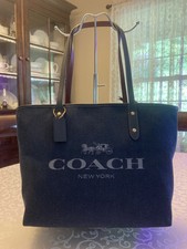 Carriage Denim Canvas Tote Bag 91131 