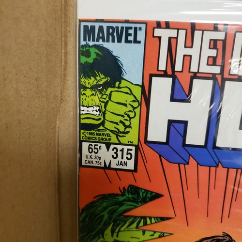 MARVEL The Incredible Hulk Bruce Banner Free at last? #315 - Picture 2 of 2