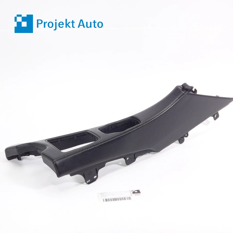 Consola central BMW 12-19 OEM moldura negra napa contraste 650i 9238280 F13 F06 F12 Foto 2 de 4